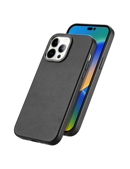 „Dux Ducis Grit“ odinis dėklas, skirtas „iPhone 14 Pro“ elegantiškas dirbtinės odos dangtelis (suderinamas su „MagSafe“)... „Dux Ducis Grit“ odinis dėklas, skirtas „iPhone 14 Pro“ elegantiškas dirbtinės odos dangtelis (suderinamas su „MagSafe“)...