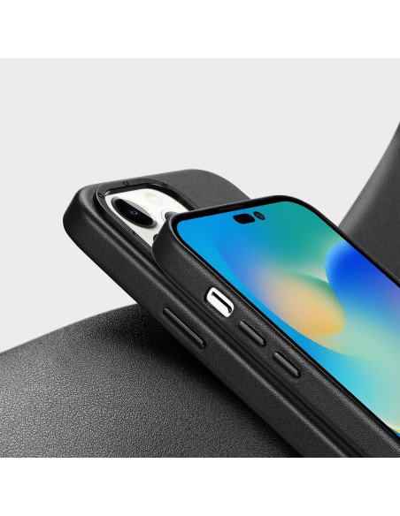 „Dux Ducis Grit“ odinis dėklas, skirtas „iPhone 14 Pro“ elegantiškas dirbtinės odos dangtelis (suderinamas su „MagSafe“)... „Dux Ducis Grit“ odinis dėklas, skirtas „iPhone 14 Pro“ elegantiškas dirbtinės odos dangtelis (suderinamas su „MagSafe“)...