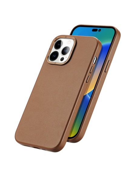 „Dux Ducis Grit“ odinis dėklas, skirtas „iPhone 14 Pro“ elegantiškas dirbtinės odos dangtelis (suderinamas su „MagSafe“)... „Dux Ducis Grit“ odinis dėklas, skirtas „iPhone 14 Pro“ elegantiškas dirbtinės odos dangtelis (suderinamas su „MagSafe“)...