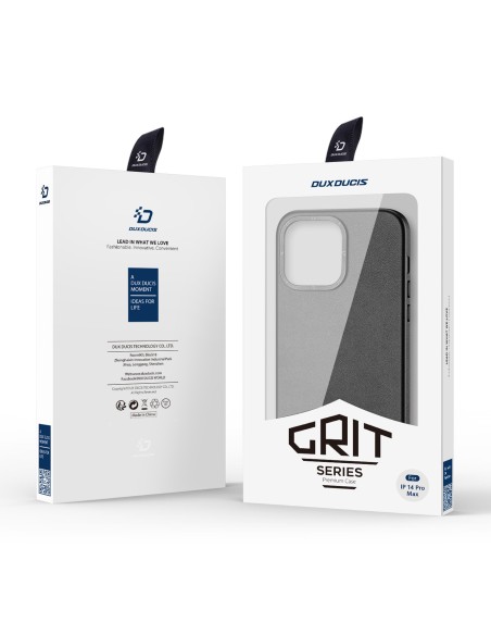 „Dux Ducis Grit“ odinis dėklas, skirtas „iPhone 14 Pro Max“ elegantiškas dirbtinės odos dangtelis (suderinamas su „MagSa... „Dux Ducis Grit“ odinis dėklas, skirtas „iPhone 14 Pro Max“ elegantiškas dirbtinės odos dangtelis (suderinamas su „MagSa...