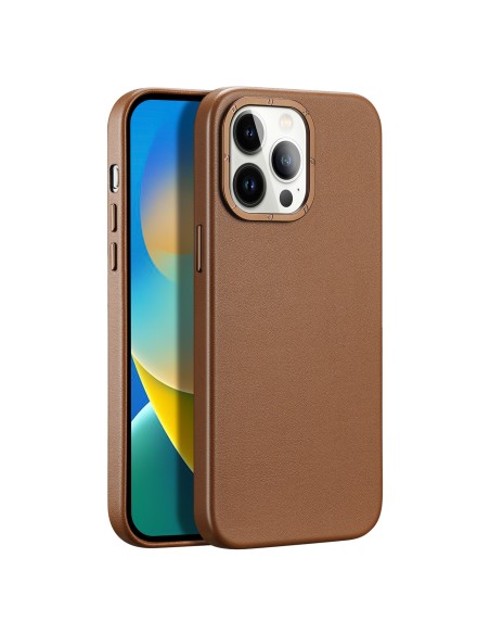 Dux Ducis Grit odinis dėklas, skirtas iPhone 14 Pro Max Elegantiškas dirbtinės odos dangtelis (suderinamas su MagSafe) R... Dux Ducis Grit odinis dėklas, skirtas iPhone 14 Pro Max Elegantiškas dirbtinės odos dangtelis (suderinamas su MagSafe) R...