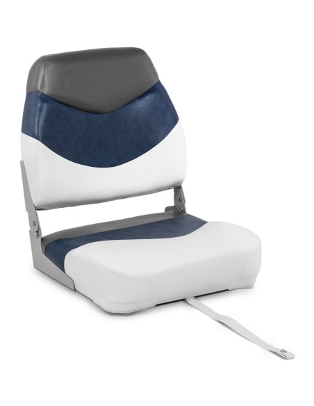 Fotelio sulankstoma sėdynė motorinei valčiai 40 x 42 x 51 cm baltai tamsiai mėlyna-antracito Fotelio sulankstoma sėdynė motorinei valčiai 40 x 42 x 51 cm baltai tamsiai mėlyna-antracito