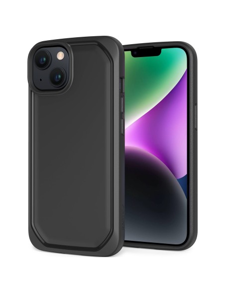 Raptic X-Doria Slim Case iPhone 14 dėklas, juodas galinis dangtelis Raptic X-Doria Slim Case iPhone 14 dėklas, juodas galinis dangtelis
