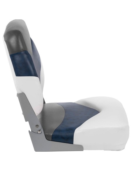 Fotelio sulankstoma sėdynė motorinei valčiai 40 x 42 x 51 cm baltai tamsiai mėlyna-antracito Fotelio sulankstoma sėdynė motorinei valčiai 40 x 42 x 51 cm baltai tamsiai mėlyna-antracito
