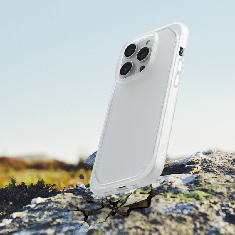 Raptic X-Doria Slim Case iPhone 14 Pro Max dėklas permatomas galinis dangtelis