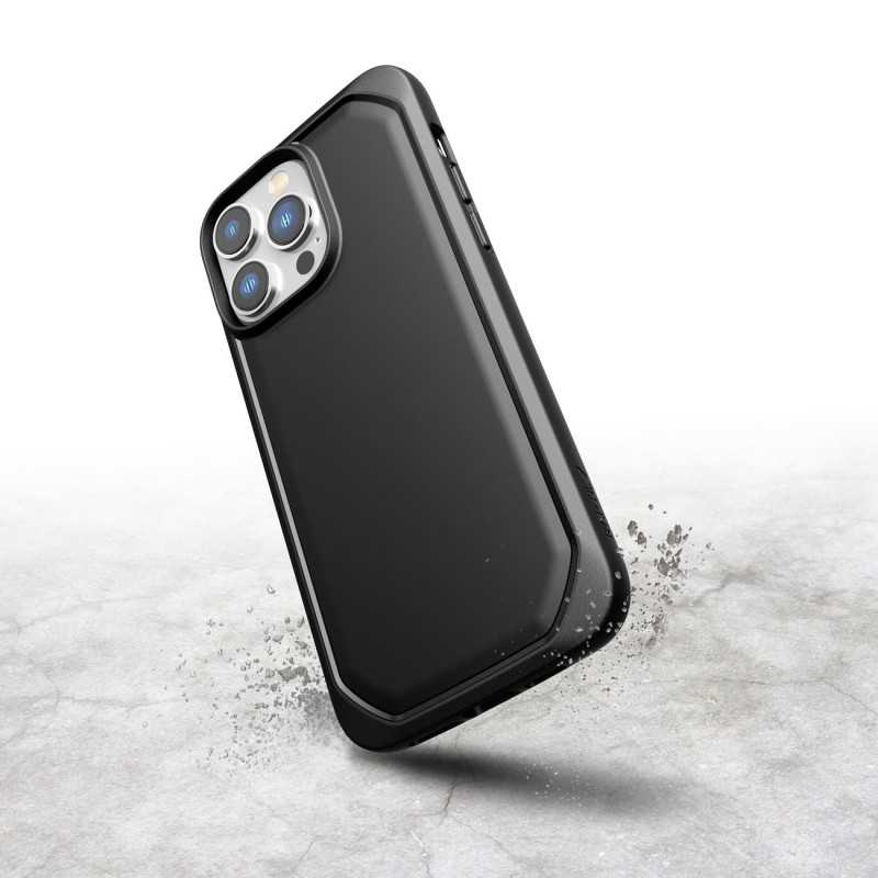 Raptic X-Doria Slim Case iPhone 14 Pro Max dėklas, galinis dangtelis, juodas