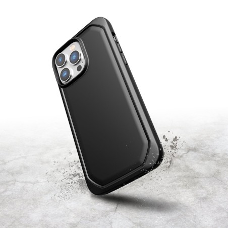 Raptic X-Doria Slim Case iPhone 14 Pro Max dėklas, galinis dangtelis, juodas Raptic X-Doria Slim Case iPhone 14 Pro Max dėklas, galinis dangtelis, juodas
