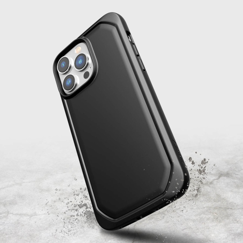 Raptic X-Doria Slim Case iPhone 14 Pro Max dėklas, galinis dangtelis, juodas