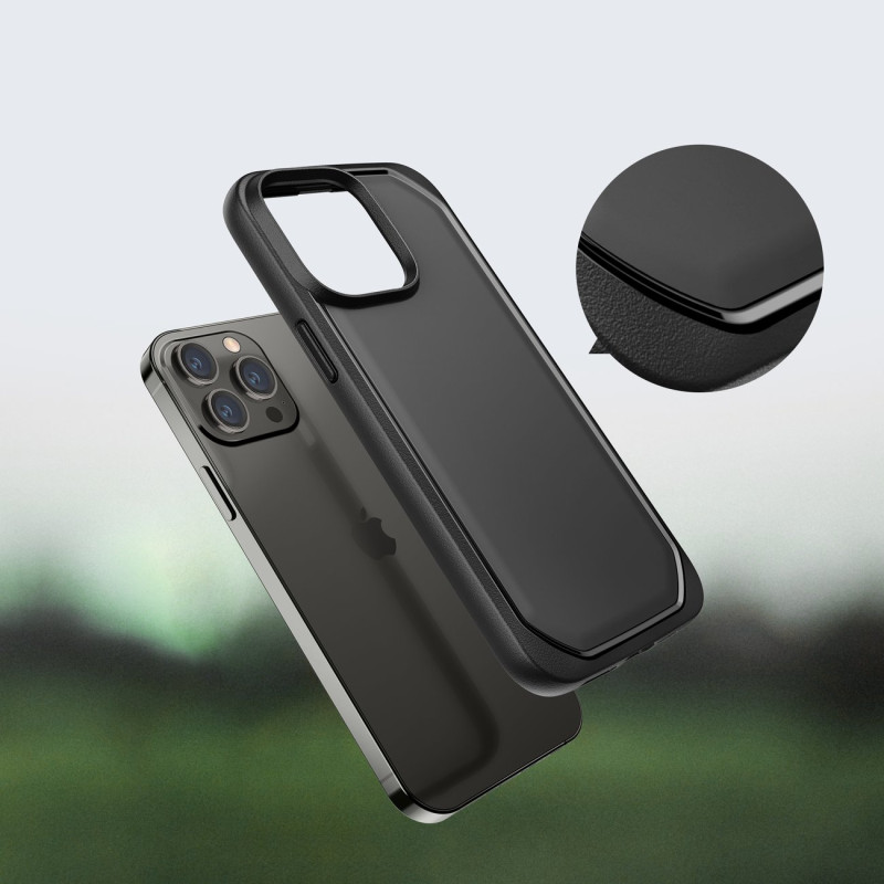 Raptic X-Doria Slim Case iPhone 14 Pro Max dėklas, galinis dangtelis, juodas
