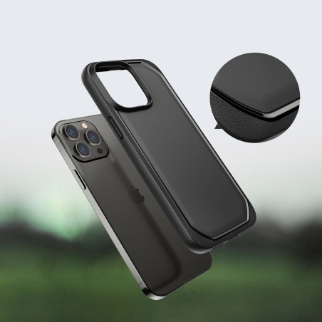 Raptic X-Doria Slim Case iPhone 14 Pro Max dėklas, galinis dangtelis, juodas Raptic X-Doria Slim Case iPhone 14 Pro Max dėklas, galinis dangtelis, juodas