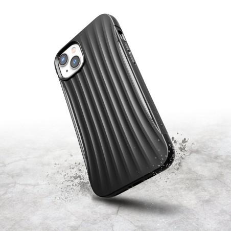 Raptic X-Doria Clutch Case iPhone 14 galinis dangtelis juodas Raptic X-Doria Clutch Case iPhone 14 galinis dangtelis juodas