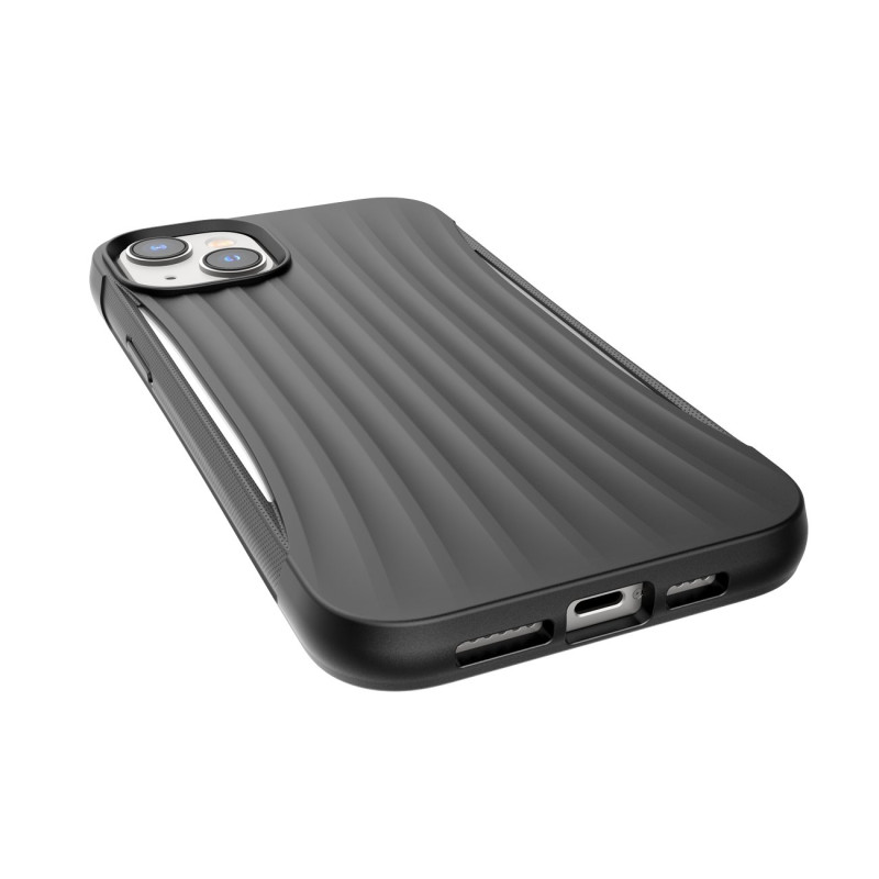 Raptic X-Doria Clutch Case iPhone 14 galinis dangtelis juodas