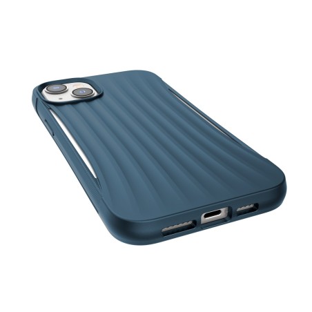 Raptic X-Doria Clutch Case iPhone 14 mėlynas galinis dangtelis