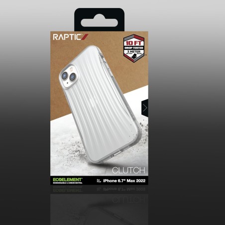 Raptic X-Doria Clutch Case iPhone 14 Plus skaidrus galinis dangtelis Raptic X-Doria Clutch Case iPhone 14 Plus skaidrus galinis dangtelis