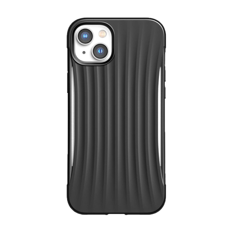 Raptic X-Doria sankabos dėklas, skirtas iPhone 14 Plus, galinis dangtelis, juodas