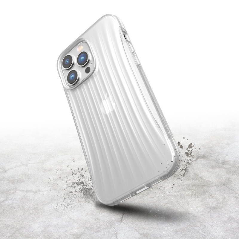 „Raptic X-Doria Clutch Case iPhone 14 Pro“ permatomas galinis dangtelis