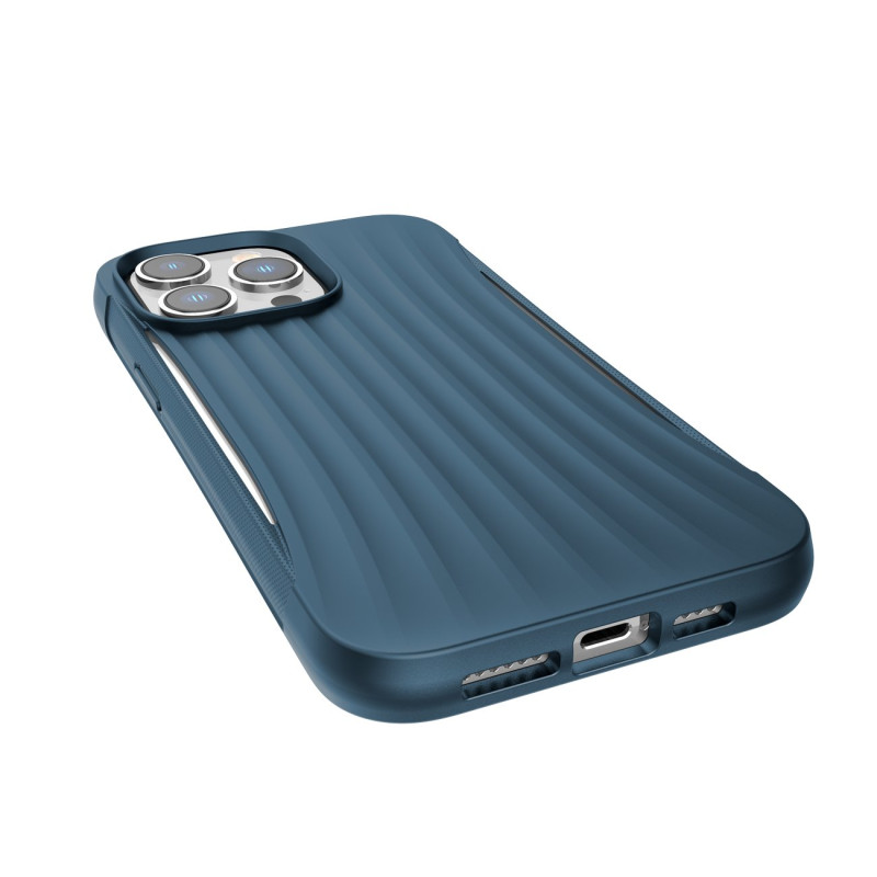 Raptic X-Doria Clutch Case iPhone 14 Pro mėlynas galinis dangtelis