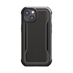 Raptic X-Doria Fort Case iPhone 14 dėklas su MagSafe šarvuotu dangteliu juodu