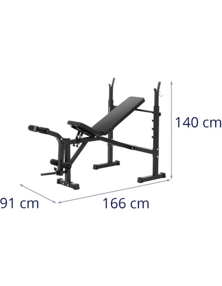Štangos treniruočių suoliukas reguliuojamas iki 100 kg