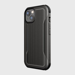 Raptic X-Doria Fort Case iPhone 14 dėklas su MagSafe šarvuotu dangteliu juodu