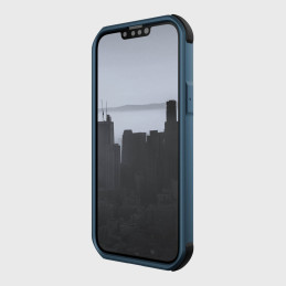 Raptic X-Doria Fort Case iPhone 14 dėklas su MagSafe šarvuotu dangteliu mėlynos spalvos