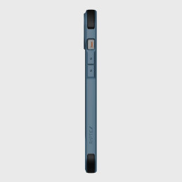 Raptic X-Doria Fort Case iPhone 14 dėklas su MagSafe šarvuotu dangteliu mėlynos spalvos