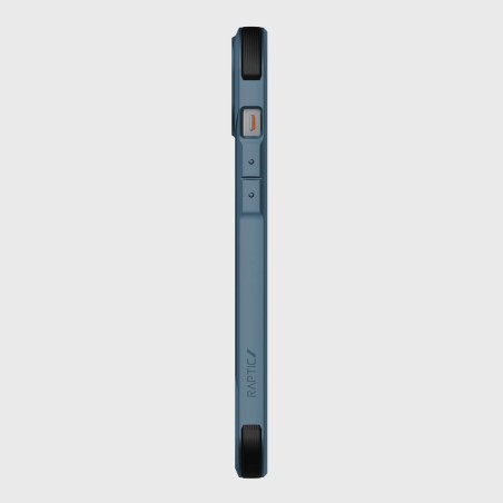 Raptic X-Doria Fort Case iPhone 14 dėklas su MagSafe šarvuotu dangteliu mėlynos spalvos Raptic X-Doria Fort Case iPhone 14 dėklas su MagSafe šarvuotu dangteliu mėlynos spalvos