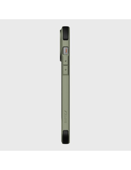 Raptic X-Doria Fort Case iPhone 14 Pro dėklas su MagSafe šarvuotu dangteliu žalios spalvos Raptic X-Doria Fort Case iPhone 14 Pro dėklas su MagSafe šarvuotu dangteliu žalios spalvos