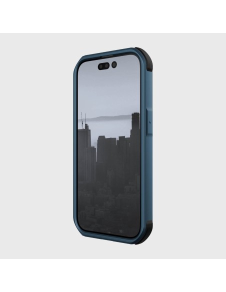 Raptic X-Doria Fort Case iPhone 14 Pro dėklas su MagSafe šarvuotu dangteliu mėlynos spalvos Raptic X-Doria Fort Case iPhone 14 Pro dėklas su MagSafe šarvuotu dangteliu mėlynos spalvos