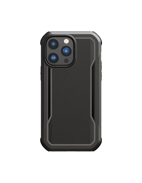 Raptic X-Doria Fort Case iPhone 14 Pro Max dėklas su MagSafe šarvuotu dangteliu juodu Raptic X-Doria Fort Case iPhone 14 Pro Max dėklas su MagSafe šarvuotu dangteliu juodu