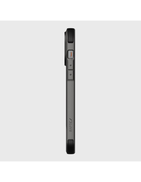Raptic X-Doria Fort Case iPhone 14 Pro Max dėklas su MagSafe šarvuotu dangteliu juodu Raptic X-Doria Fort Case iPhone 14 Pro Max dėklas su MagSafe šarvuotu dangteliu juodu