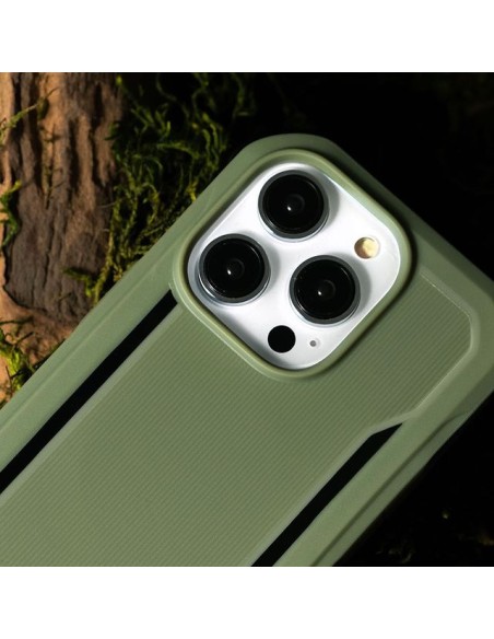 Raptic X-Doria Fort Case iPhone 14 Pro Max dėklas su MagSafe šarvuotu dangteliu mėlynos spalvos