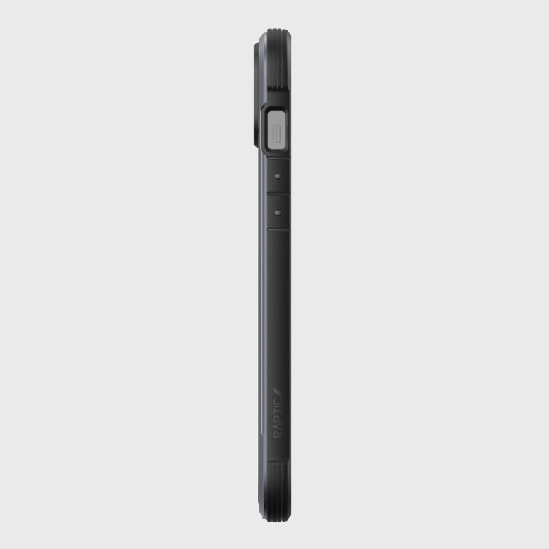 Raptic X-Doria Shield Case iPhone 14 šarvuotas dangtelis juodas