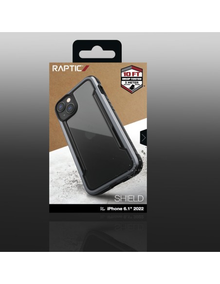 Raptic X-Doria Shield Case iPhone 14 šarvuotas dangtelis juodas Raptic X-Doria Shield Case iPhone 14 šarvuotas dangtelis juodas