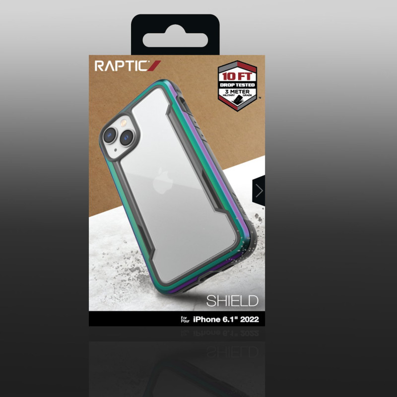 Raptic X-Doria Shield Case iPhone 14 šarvuotas dangtelis, opalas