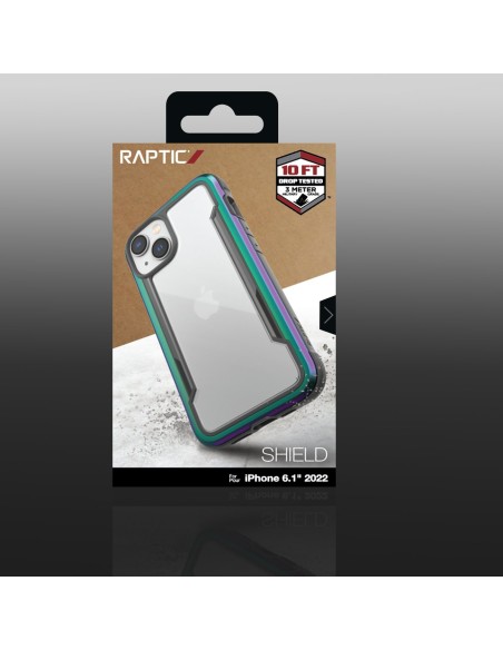 Raptic X-Doria Shield Case iPhone 14 šarvuotas dangtelis, opalas Raptic X-Doria Shield Case iPhone 14 šarvuotas dangtelis, opalas