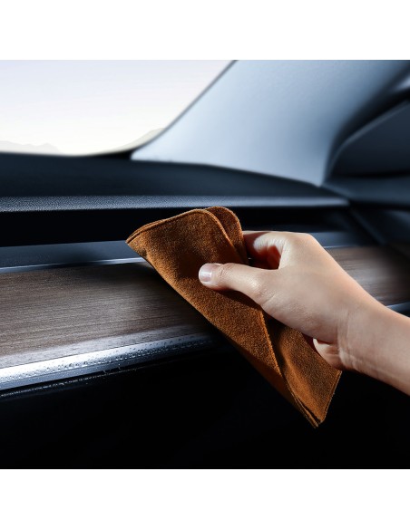 Ekrano valymo šluostės Auto-care zomša + mikropluoštas 2vnt Ekrano valymo šluostės Auto-care zomša + mikropluoštas 2vnt