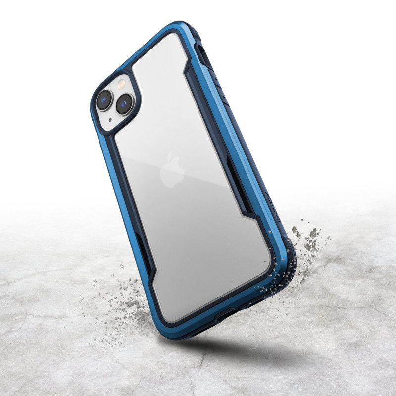 Raptic X-Doria Shield Case iPhone 14 šarvuotas dangtelis mėlynas