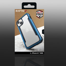 Raptic X-Doria Shield Case iPhone 14 šarvuotas dangtelis mėlynas