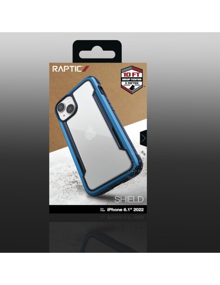 Raptic X-Doria Shield Case iPhone 14 šarvuotas dangtelis mėlynas Raptic X-Doria Shield Case iPhone 14 šarvuotas dangtelis mėlynas