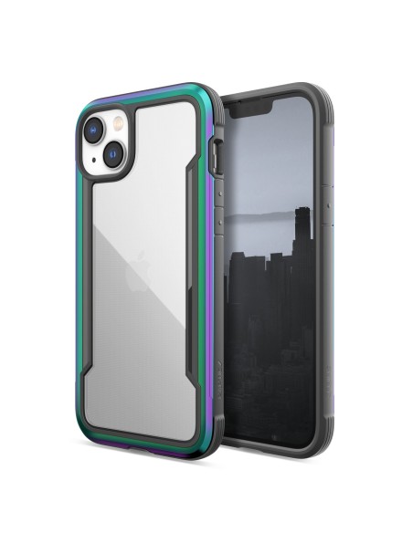 Raptic X-Doria Shield Dėklas, skirtas iPhone 14 Plus, opalinis šarvuotas dangtelis