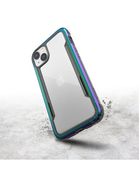 Raptic X-Doria Shield Dėklas, skirtas iPhone 14 Plus, opalinis šarvuotas dangtelis
