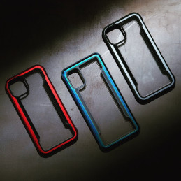 Raptic X-Doria Shield Dėklas, skirtas iPhone 14 Plus, opalinis šarvuotas dangtelis
