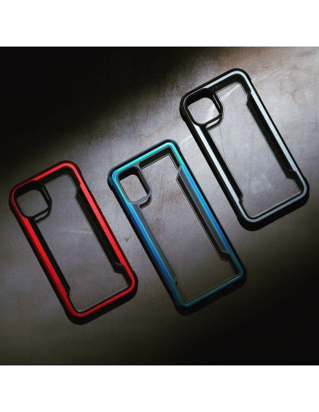 Raptic X-Doria Shield Dėklas, skirtas iPhone 14 Plus, opalinis šarvuotas dangtelis