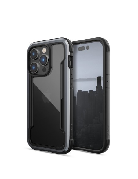Raptic X-Doria Shield Case iPhone 14 Pro šarvuotas dangtelis juodas Raptic X-Doria Shield Case iPhone 14 Pro šarvuotas dangtelis juodas