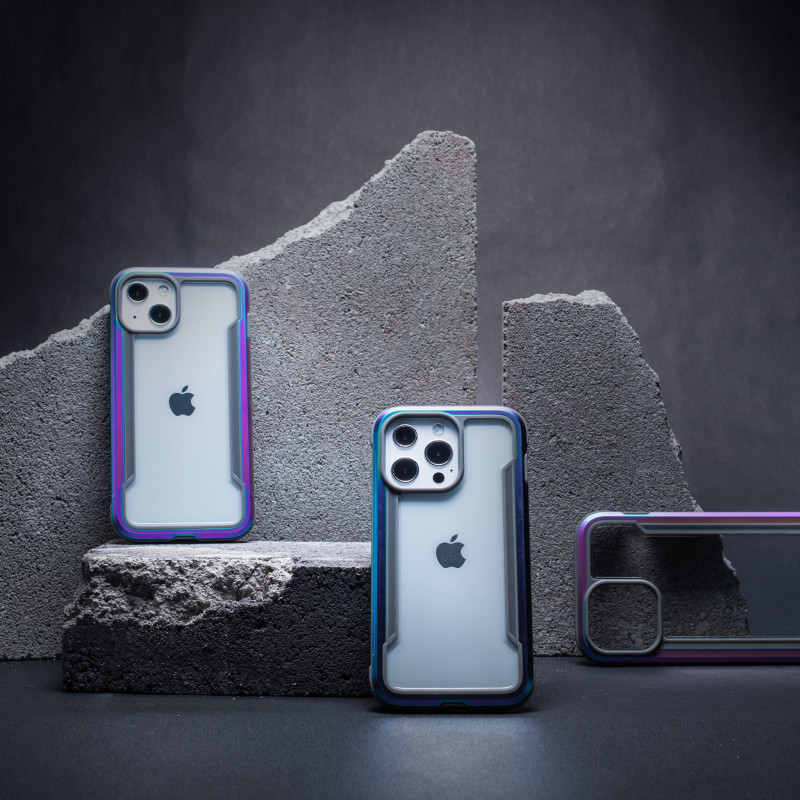 Raptic X-Doria Shield Case iPhone 14 Pro šarvuotas dangtelis juodas
