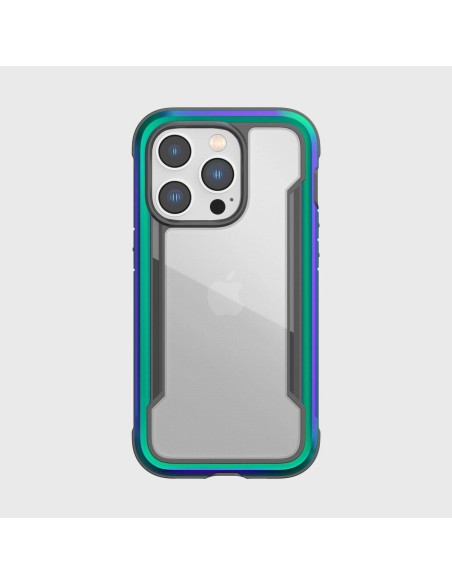 Raptic X-Doria Shield Dėklas, skirtas iPhone 14 Pro, opalinis šarvuotas dangtelis