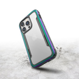 Raptic X-Doria Shield Dėklas, skirtas iPhone 14 Pro, opalinis šarvuotas dangtelis
