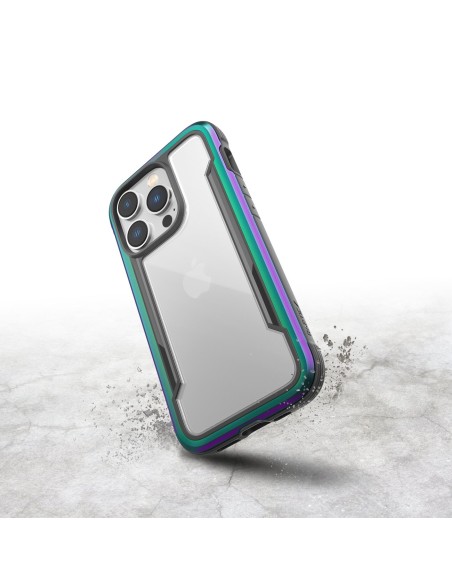Raptic X-Doria Shield Dėklas, skirtas iPhone 14 Pro, opalinis šarvuotas dangtelis
