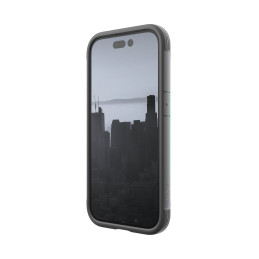 Raptic X-Doria Shield Dėklas, skirtas iPhone 14 Pro, opalinis šarvuotas dangtelis